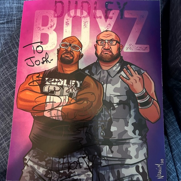 Dvon Dudley autograph wwe ecw tna - Picture 2 of 3